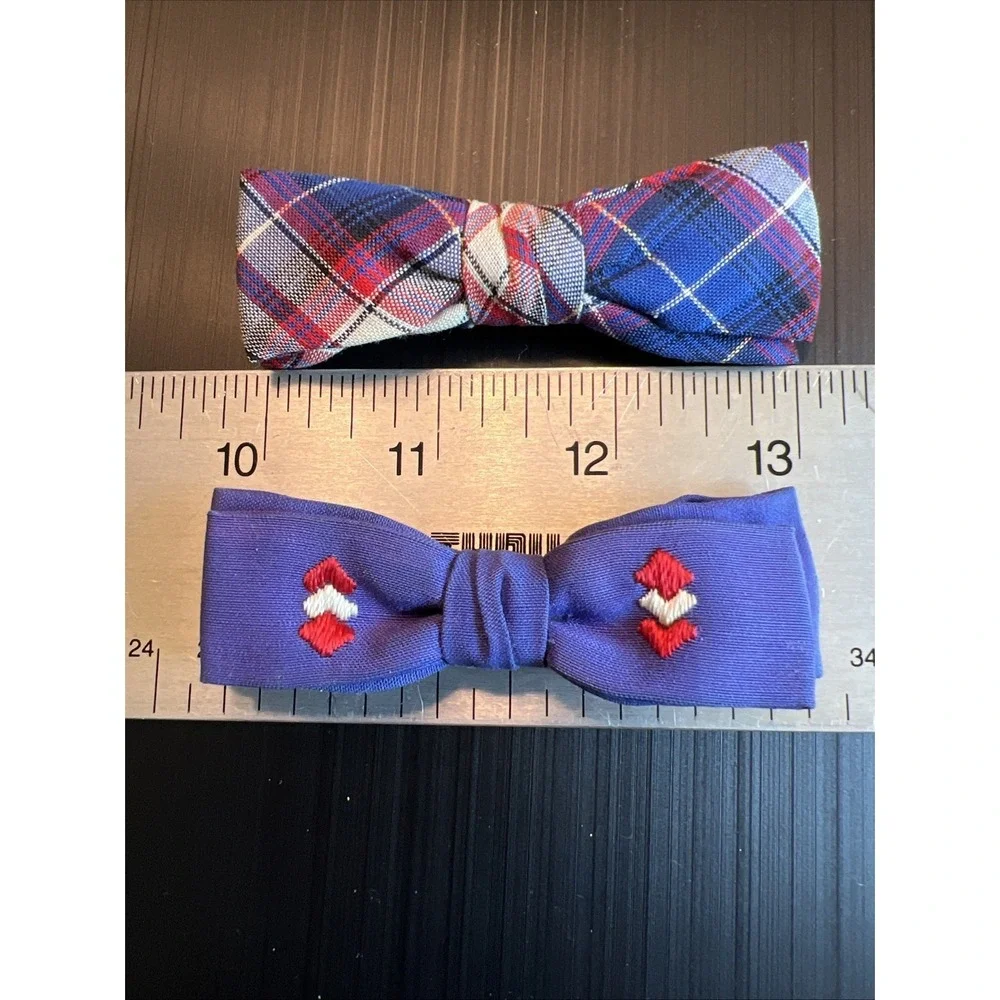 Vintage Royal Bow Tie Clip On Boys